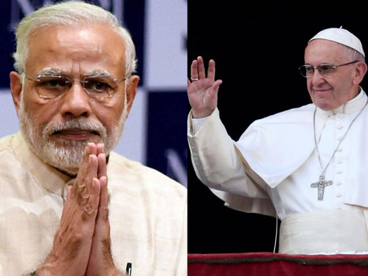 Modi to host Pope Francis for India visit